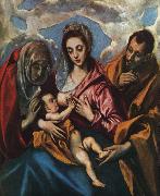 El Greco Holy Family USA oil painting artist